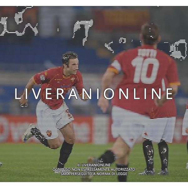 Roma Vs Chelsea - 04/11/2008 - Stadio Olimpico - Uefa Champions League 2008/2009 - Gruppo A - nella foto mirko vucinic esulta dopo il gol del 2 a 0 ph. Corradetti / ag. Aldo Liverani Sas