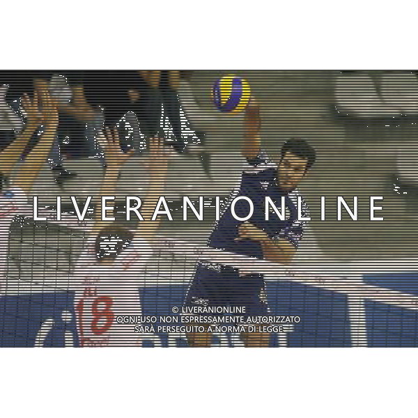 VICTOR RIVERA - 04.11.2008 - Paris Volley / Piacenza - Ligue des Champions Photo : Olivier Vonvon / Icon Sport - ag. Aldo Liverani sas
