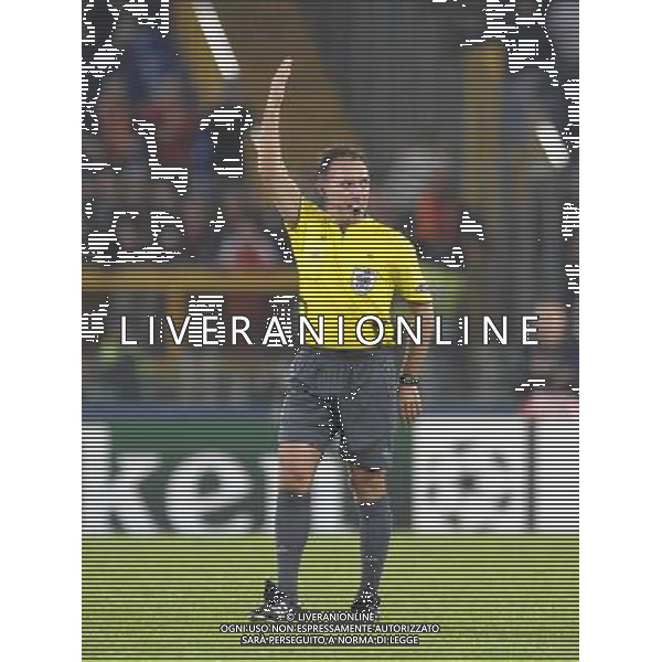 Roma - 04/11/2008 - Stadio Olimpico - Uefa Champions League 2008/2009 - Gruppo A - Roma Vs Chelsea - nella foto L\'arbitro Luis Medina CANTALEJO ph. Corradetti / ag. Aldo Liverani Sas
