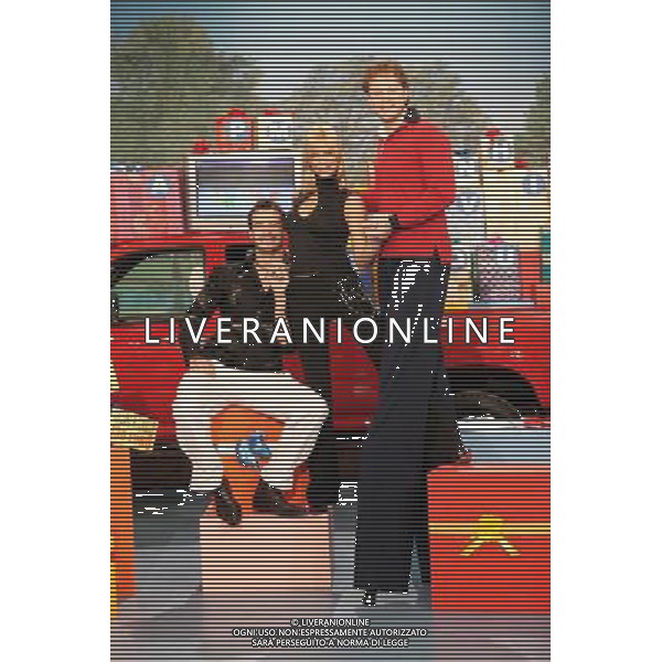 TRASMISSIONE TELEVISIVA \'PIAZZA GRANDE \' 2003 NELLA FOTO DANIELE ABBAFATI-STEFANIA ORLANDO-GIOVANNI CAPPELLI FILMCODX-AG ALDO LIVERANI