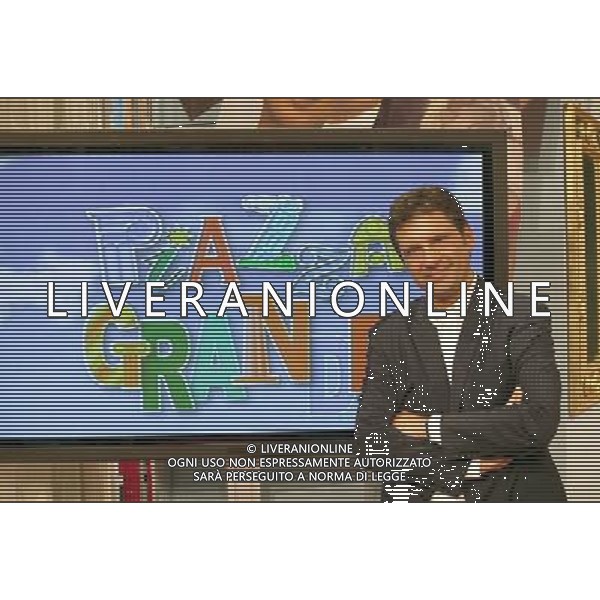 TRASMISSIONE TELEVISIVA \'PIAZZA GRANDE \' 2003 NELLA FOTO FABRIZIO FRIZZI FILMCODX-AG ALDO LIVERANI