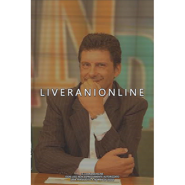 TRASMISSIONE TELEVISIVA \'PIAZZA GRANDE \' 2003 NELLA FOTO FABRIZIO FRIZZI FILMCODX-AG ALDO LIVERANI