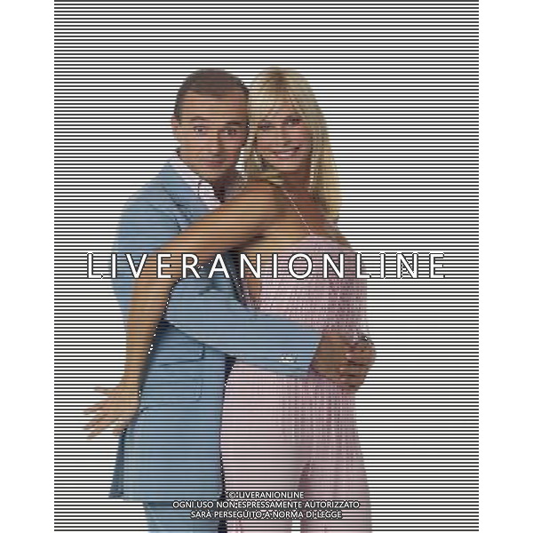 TRASMISSIONE TELEVISIVA \'PIAZZA GRANDE \' 2003 NELLA FOTO ALFONSO SIGNORINI-STEFANIA ORLANDO FILMCODX-AG ALDO LIVERANI