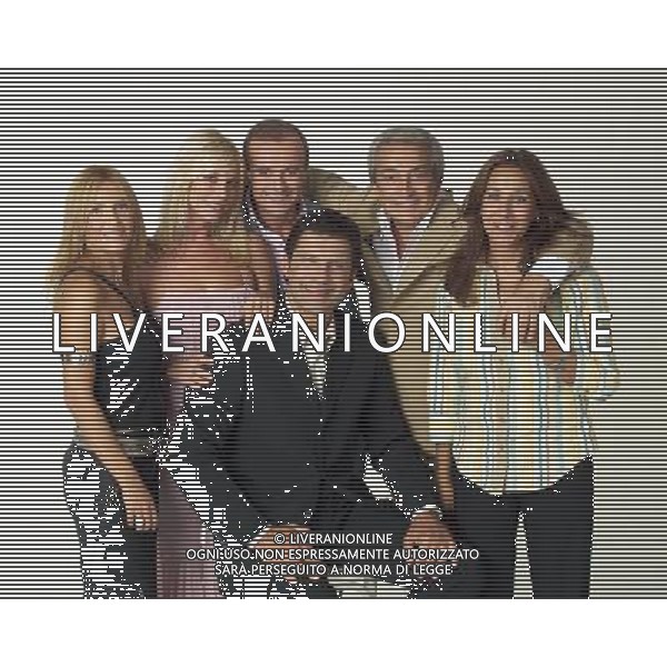TRASMISSIONE TELEVISIVA \'PIAZZA GRANDE \' 2003 NELLA FOTO FABRIZIO FRIZZI-STEFANIA ORLANDO-ALFONSO SIGNORINI-MICHELE GUARDI\' e il cast FILMCODX-AG ALDO LIVERANI