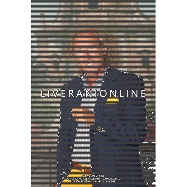 TRASMISSIONE TELEVISIVA\'PIAZZA GRANDE\' 2004 NELLA FOTO GIANNI MAZZA AG ALDO LIVERANI