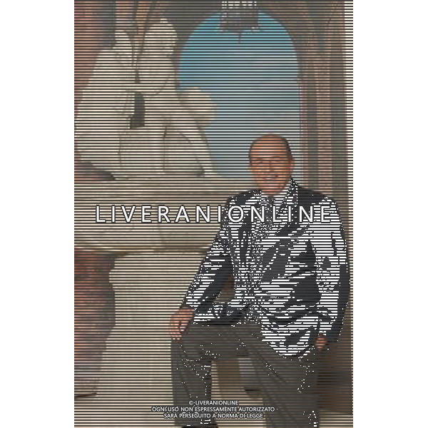 TRASMISSIONE TELEVISIVA\'PIAZZA GRANDE\' 2004 NELLA FOTO GIANCARLO MAGALLI AG ALDO LIVERANI