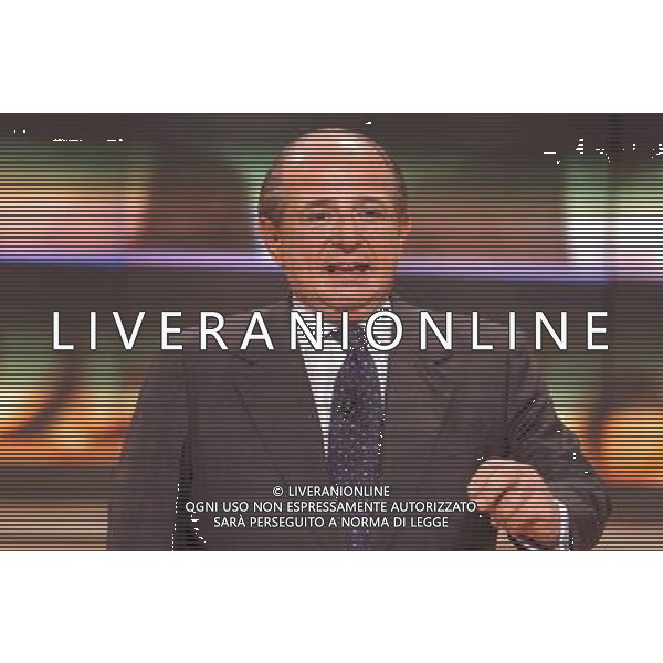 TRASMISSIONE TELEVISIVA\'PIAZZA GRANDE\' 2004 NELLA FOTO GIANCARLO MAGALLI AG ALDO LIVERANI