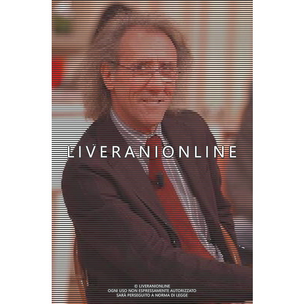 TRASMISSIONE TELEVISIVA\'PIAZZA GRANDE\' 2004 NELLA FOTO GIANNI MAZZA AG ALDO LIVERANI