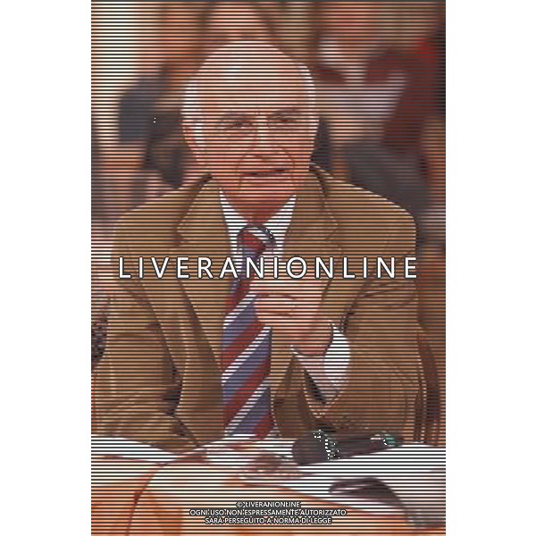 TRASMISSIONE TELEVISIVA\'PIAZZA GRANDE\' 2004 NELLA FOTO ANTONIO LUBRANO AG ALDO LIVERANI
