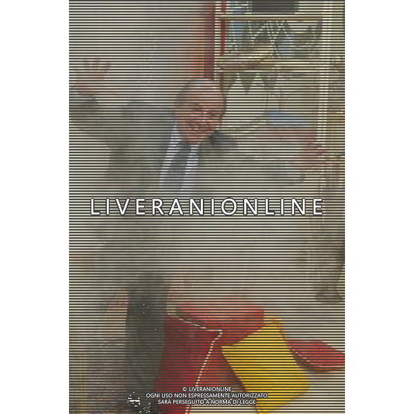 TRASMISSIONE TELEVISIVA\'PIAZZA GRANDE\' 2005 NELLA FOTO GIANCARLO MAGALLI AG ALDO LIVERANI