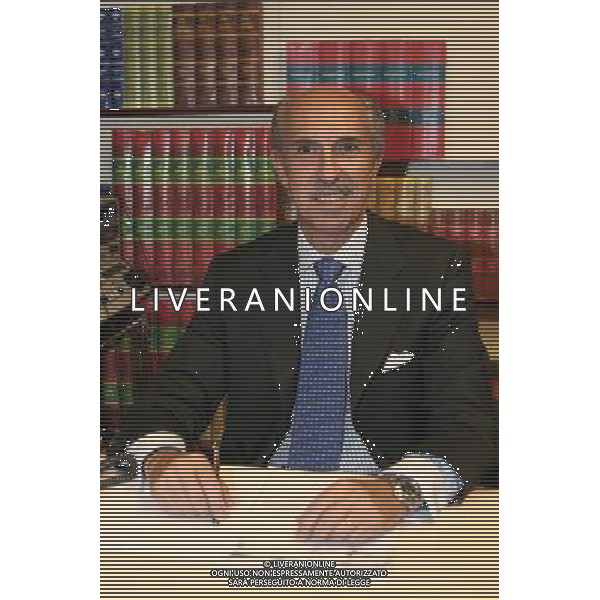 TRASMISSIONE TELEVISIVA\'PIAZZA GRANDE\' 2005 NELLA FOTO GIOVANNI POCATERRA AG ALDO LIVERANI