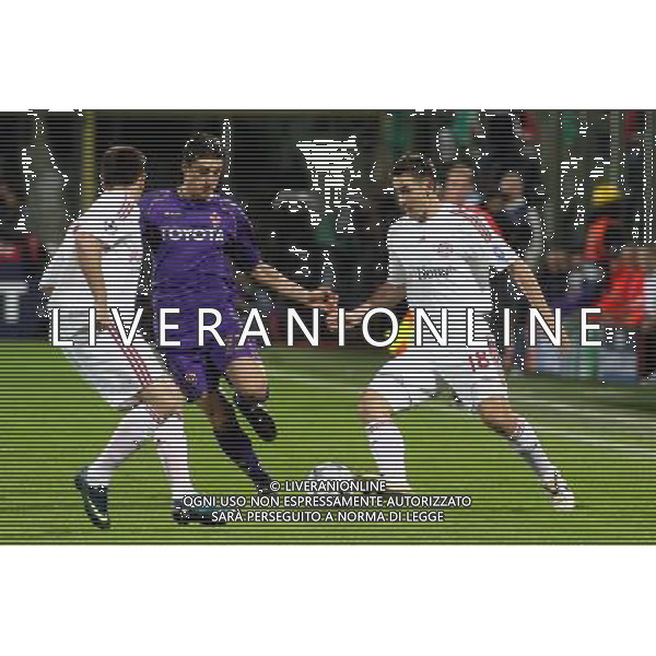 FIORENTINA - BAYERN MONACO 05 NOVEMBRE 2OO8 CHAMPIONS LEAGUE 2008/2009 NELLA FOTO: MIROSLAV KLOSE E ZDRAVKO KUZMANOVIC FOTO AG. A. LIVERANI SAS