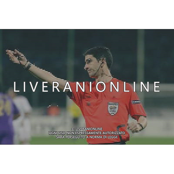 FIORENTINA - BAYERN MONACO 05 NOVEMBRE 2OO8 CHAMPIONS LEAGUE 2008/2009 NELLA FOTO: L\'ARBITRO MALLENCO UNDIANO FOTO AG. A. LIVERANI SAS