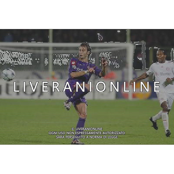 FIORENTINA - BAYERN MONACO 05 NOVEMBRE 2OO8 CHAMPIONS LEAGUE 2008/2009 NELLA FOTO: ALBERTO GILARDINO FOTO AG. A. LIVERANI SAS