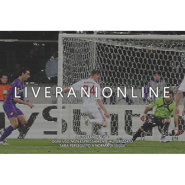 FIORENTINA - BAYERN MONACO 05 NOVEMBRE 2OO8 CHAMPIONS LEAGUE 2008/2009 NELLA FOTO: IL GOL DELL\'1-1 DI TIM BOROWSKI FOTO AG. A. LIVERANI SAS