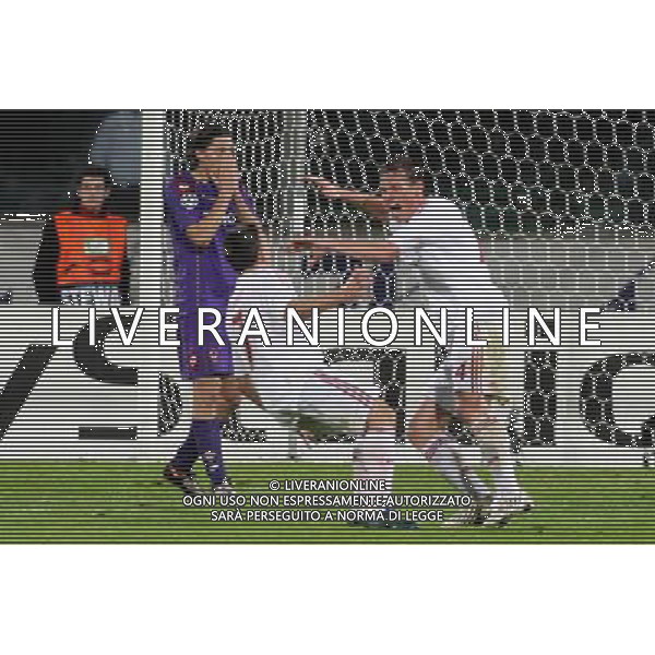 FIORENTINA - BAYERN MONACO 05 NOVEMBRE 2OO8 CHAMPIONS LEAGUE 2008/2009 NELLA FOTO: ESULTANZA DI TIM BOROWSKI DOPO IL SUO GOL DELL\'1-1 FOTO AG. A. LIVERANI SAS