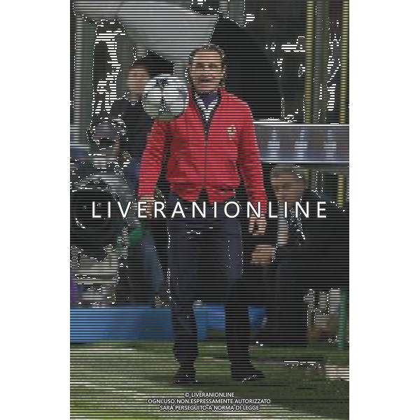 FIORENTINA - BAYERN MONACO 05 NOVEMBRE 2OO8 CHAMPIONS LEAGUE 2008/2009 NELLA FOTO: CESARE PRANDELLI ALLENATORE DELLA FIORENTINA FOTO AG. A. LIVERANI SAS