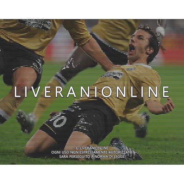 Champions League 2008/2009 Gruppo H Madrid - 05.11.2008 Real Madrid-Juventus Nella Foto:DEL PIERO ALESSANDRO /Ph.Vitez-Ag. Aldo Liverani