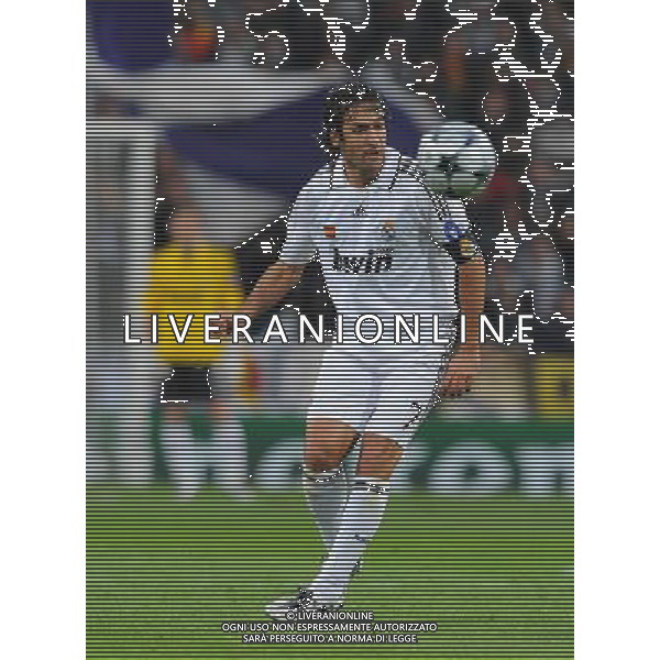 Champions League 2008/2009 Gruppo H Madrid - 05.11.2008 Real Madrid-Juventus Nella Foto:RAUL GONZALEZ /Ph.Vitez-Ag. Aldo Liverani