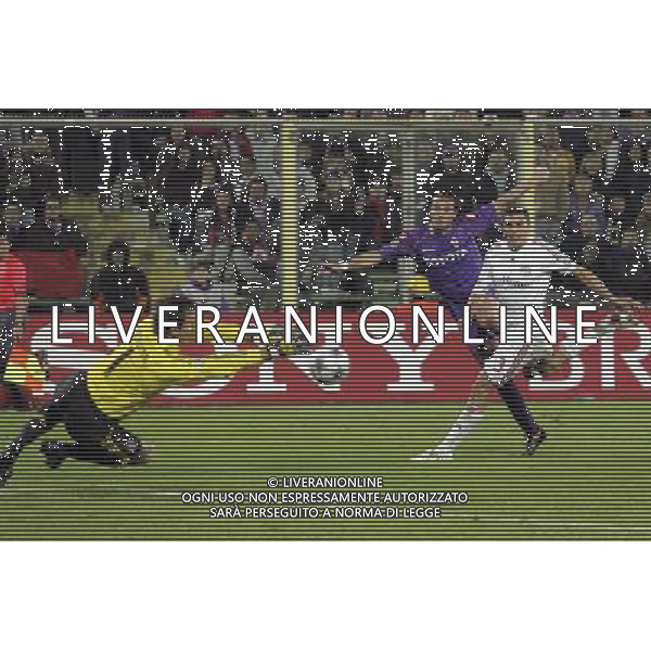 FIRENZE, 05 NOVEMBRE 2OO8 CHAMPIONS LEAGUE GIRONE ELIMINATORIO 2008 2009 FIORENTINA BAYERN MONACO NELLA FOTO: OCCASIONE ALBERTO GILARDINO FOTO AG. A. LIVERANI SAS