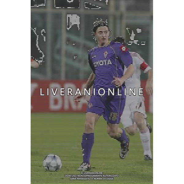 FIRENZE, 05 NOVEMBRE 2OO8 CHAMPIONS LEAGUE GIRONE ELIMINATORIO 2008 2009 FIORENTINA BAYERN MONACO NELLA FOTO: RICCARDO MONTOLIVO FOTO AG. A. LIVERANI SAS