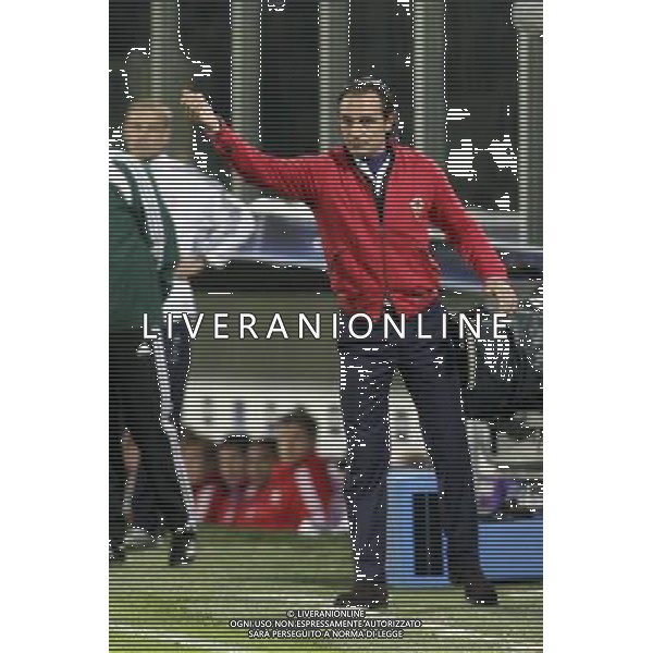 FIRENZE, 05 NOVEMBRE 2OO8 CHAMPIONS LEAGUE GIRONE ELIMINATORIO 2008 2009 FIORENTINA BAYERN MONACO NELLA FOTO: CESARE PRANDELLI ALLENATORE DELLA FIORENTINA FOTO AG. A. LIVERANI SAS