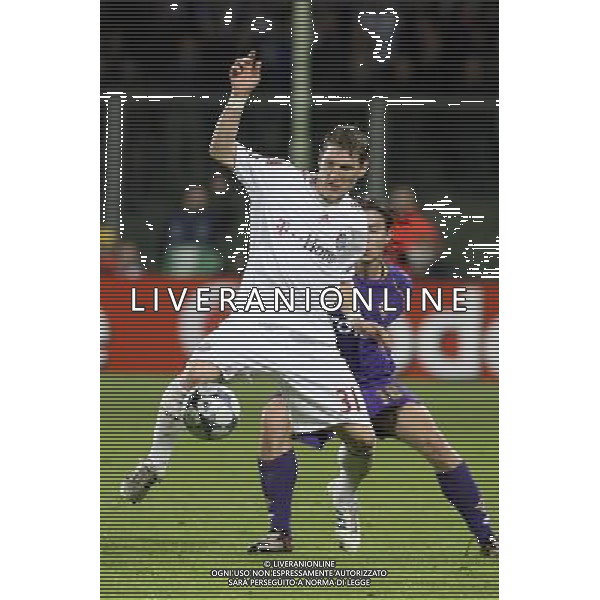 FIRENZE, 05 NOVEMBRE 2OO8 CHAMPIONS LEAGUE GIRONE ELIMINATORIO 2008 2009 FIORENTINA BAYERN MONACO NELLA FOTO: BASTIAN SCHWEINSTEIGER FOTO AG. A. LIVERANI SAS
