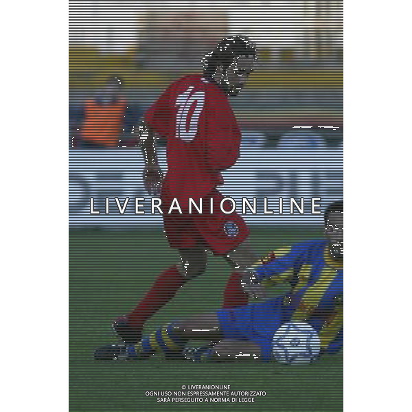 Pisa 05/11/2003 Pisa-Castelnuovo Coppa Italia serie C Nella foto: Fialdini Jimmy.* Ph Gianni Nucci/Aldo Liverani