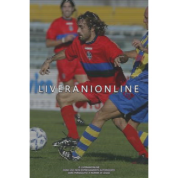 Pisa 05/11/2003 Pisa-Castelnuovo Coppa Italia serie C Nella foto: Fialdini Jimmy.* Ph Gianni Nucci/Aldo Liverani