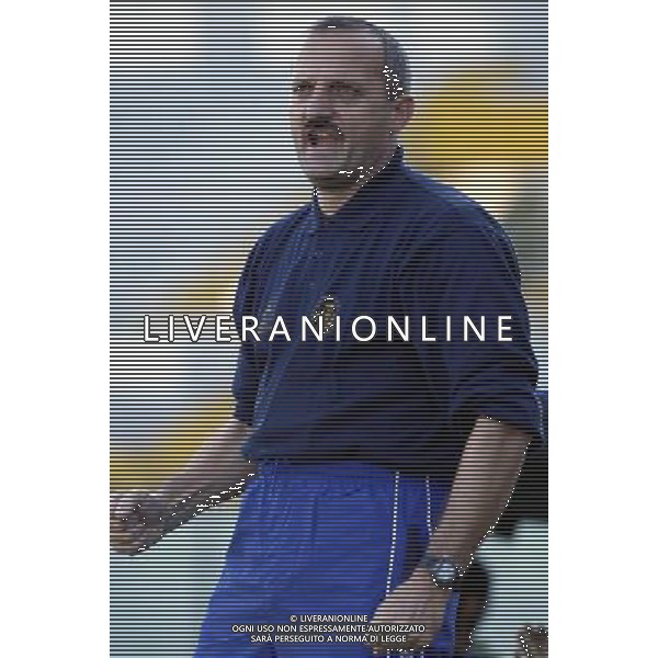 Pisa 05/11/2003 Pisa-Castelnuovo Coppa Italia serie C Nella foto: Londi Maurizio, allenatore del Castelnuovo.* Ph Gianni Nucci/Aldo Liverani