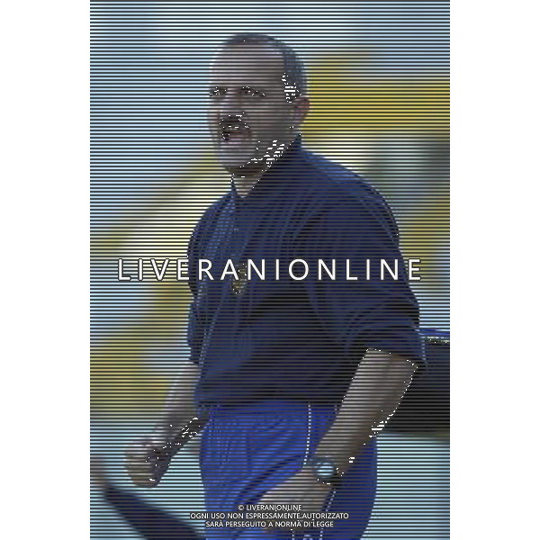 Pisa 05/11/2003 Pisa-Castelnuovo Coppa Italia serie C Nella foto: Londi Maurizio, allenatore del Castelnuovo.* Ph Gianni Nucci/Aldo Liverani