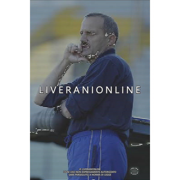 Pisa 05/11/2003 Pisa-Castelnuovo Coppa Italia serie C Nella foto: Londi Maurizio, allenatore del Castelnuovo.* Ph Gianni Nucci/Aldo Liverani