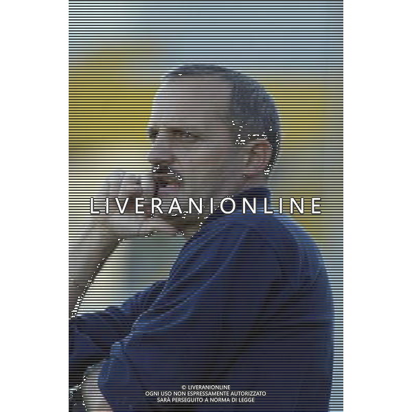 Pisa 05/11/2003 Pisa-Castelnuovo Coppa Italia serie C Nella foto: Londi Maurizio, allenatore del Castelnuovo.* Ph Gianni Nucci/Aldo Liverani