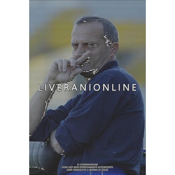 Pisa 05/11/2003 Pisa-Castelnuovo Coppa Italia serie C Nella foto: Londi Maurizio, allenatore del Castelnuovo.* Ph Gianni Nucci/Aldo Liverani