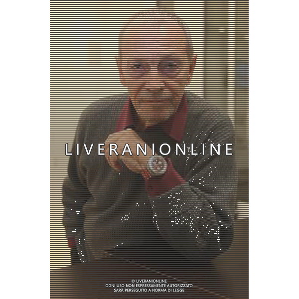 MILANO 12 NOVEMBRE 2008 UMBERTO ORSINI PRESENTA LO SPETTACOLO MOLLY SWEENEY. NELLA FOTO: UMBERTO ORSINI PH FRANCESCO BONFANTI-AG ALDO LIVERANI