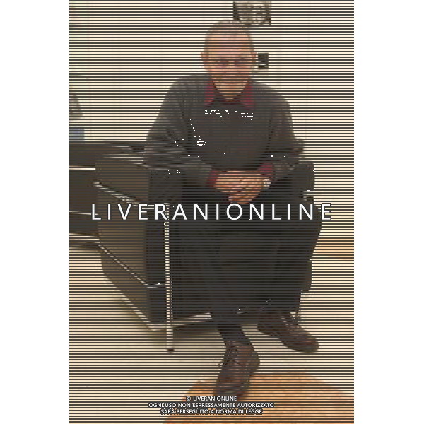 MILANO 12 NOVEMBRE 2008 UMBERTO ORSINI PRESENTA LO SPETTACOLO MOLLY SWEENEY. NELLA FOTO: UMBERTO ORSINI PH FRANCESCO BONFANTI-AG ALDO LIVERANI