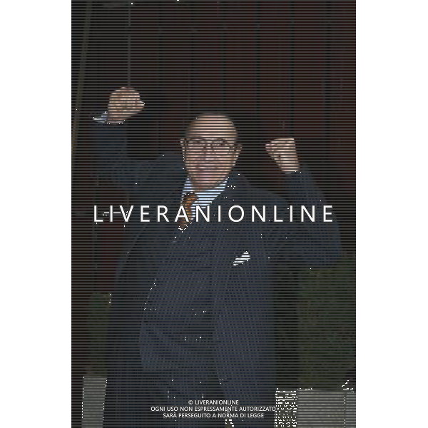 ROMA 13 - 11 - 2008 RAI PRESENTAZIONE DELLA TRASMISSIONE \'SERATA D\'ONORE\' NELLA FOTO IL CONDUTTORE PIPPO BAUDO © PASQUINO - AG. ALDO LIVERANI SAS