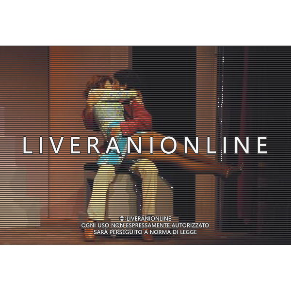 PRIMA TEATRALE DELLO SPETTACOLO: \' L\'ALTRO LATO DEL LETTO\' - TEATRO SALA UMBERTO ROMA NELLA FOTO: MILENA MICONI © MASSIMO BRUNI - AG. ALDO LIVERANI SAS 