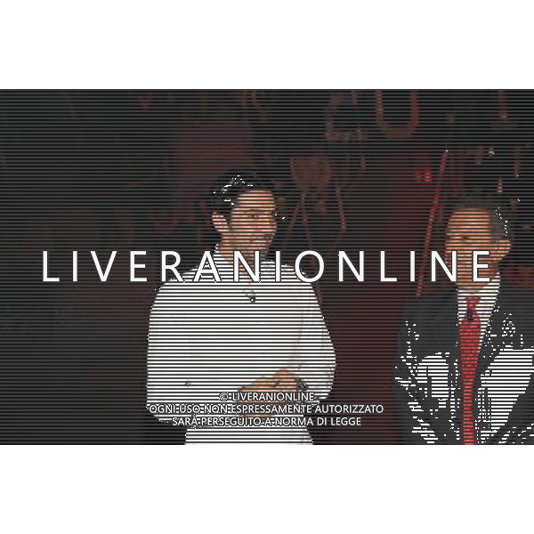 GIGI BUFFON - AUGUSTO FANTOZZI TRASMISSIONE: \' CHE TEMPO CHE FA\' FOTO ANTONIO SORANO - AG. ALDO LIVERANI SAS