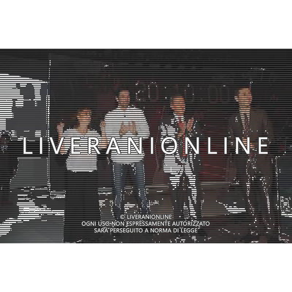 LUCIANA LITTIZZETTO - GIGI BUFFON - AUGUSTO FANTOZZI - FABIO FAZIO TRASMISSIONE: \' CHE TEMPO CHE FA\' FOTO ANTONIO SORANO - AG. ALDO LIVERANI SAS