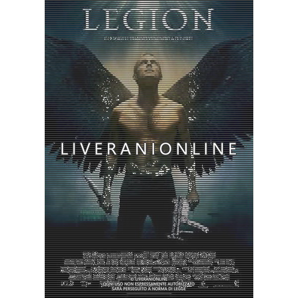 FILM\'Legion\' 2010 NELLA FOTO Locandina AG ALDO LIVERANI