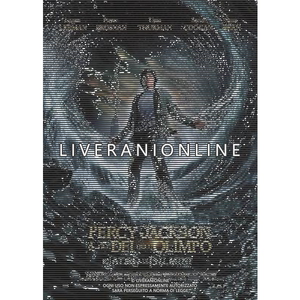 FILM\'Percy Jackson e gli dei dell\'Olimpo: il ladro di fulmini\' 2010 NELLA FOTO - Locandina AG ALDO LIVERANI