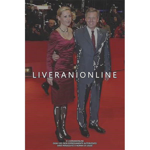 President of Germany Christian Wulff with wife Bettina attending the Red Carpet of the film \'Pina 3D\' during 61st International Film Festival in Berlin / Berlinale 2011 FESTIWAL FILMOWY BERLINALE PREMIERA FILMU CZERWONY DYWAN FOT. FUTURE IMAGE/NEWSPIX.PL ITALY ONLY !!!! --- Newspix.pl /AG ALDO LIVERANI CINEMA BERLINALE CINEMA FESTIVAL - ITALY ONLY - *** Local Caption *** .