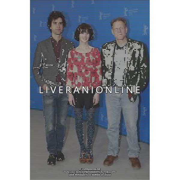 Actor Hamish Linklater,a tress and director Miranda July and actor David Warshofsky during the photocall for \'The Future\' at the Berlinale 2011, 61. Internationale Filmfestspiele Berlin / 61st Berlin International Film Festival BERLINALE FESTIVAL DEL CINEMA 61ma EDIZIONE ©newspix/AG ALDO LIVERANI SAS - ITALY ONLY - *** Local Caption *** .