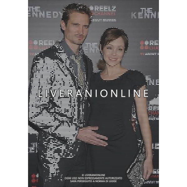 Autumn Reeser and husband Jesse Warren \'The Kennedys\' World Premiere at the Academy of Motion Picture Arts and Sciences March 28, 2011 - Beverly Hills, California AG. ALDO LIVERANI SAS ITALY ONLY *** Local Caption *** .