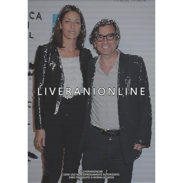 Griffin Dunne and wife Anna attending The opening night of The Tribeca Film Festival Screening of \' The Union\' on April 20, 2011 at The Winter Garden at the World Financial Plaza in New York City. AG. ALDO LIVERANI SAS ITALY ONLY *** Local Caption *** .