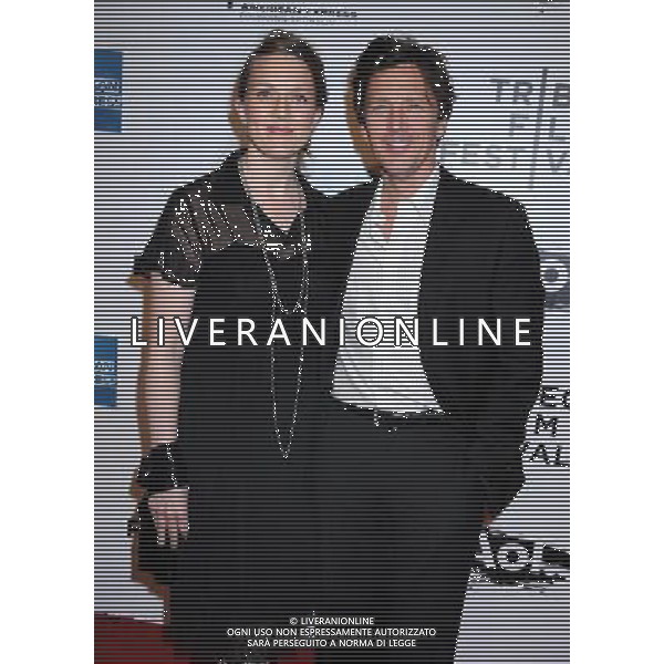 Andrew McCarthy and wife attending The opening night of The Tribeca Film Festival Screening of \' The Union\' on April 20, 2011 at The Winter Garden at the World Financial Plaza in New York City. AG. ALDO LIVERANI SAS ITALY ONLY *** Local Caption *** .