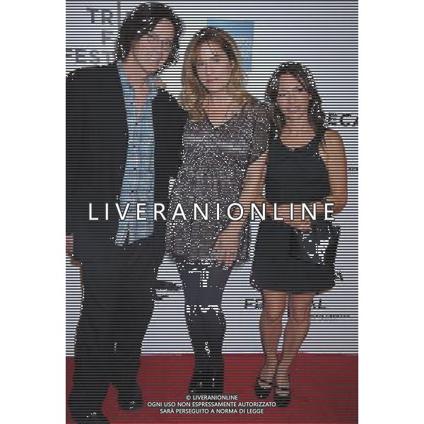 John Cowsill, wife Victoria Peterson and Susannah Hoffs attending The opening night of The Tribeca Film Festival Screening of \' The Union\' on April 20, 2011 at The Winter Garden at the World Financial Plaza in New York City. AG. ALDO LIVERANI SAS ITALY ONLY *** Local Caption *** .
