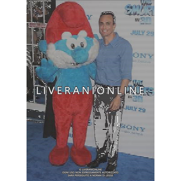 Hank Azaria at \'The Smurfs\' World Premiere at the Ziegfeld Theater on July 24, 2011 in New York City.