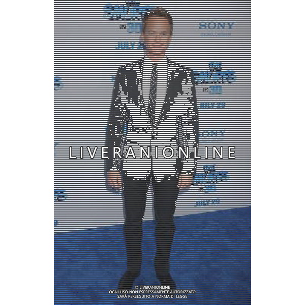 Neil Patrick Harris at \'The Smurfs\' World Premiere at the Ziegfeld Theater on July 24, 2011 in New York City.